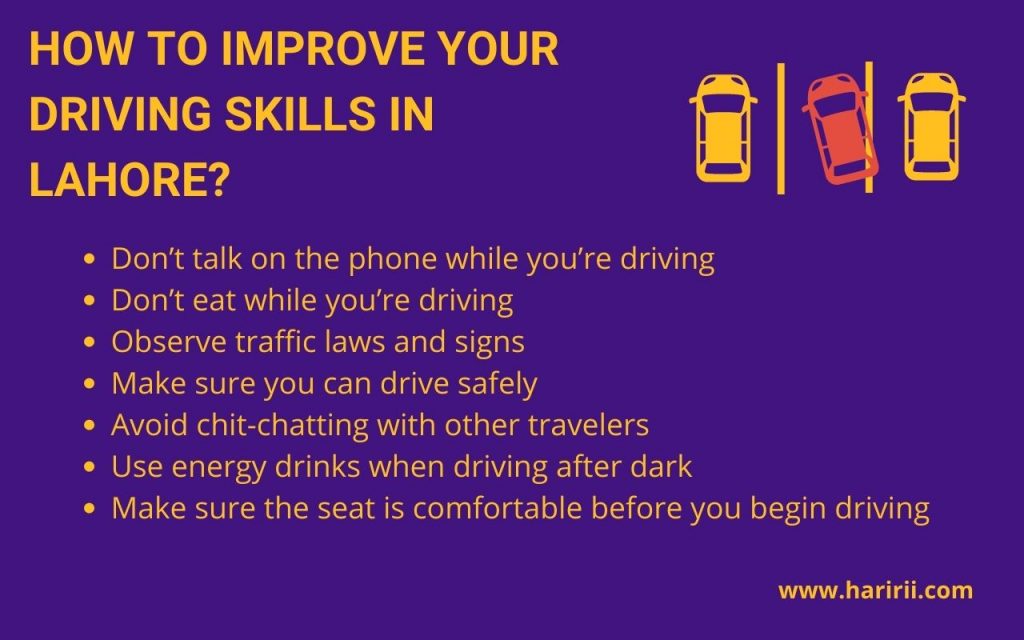 HOW TO IMPROVE YOUR DRIVING SKILLS IN LAHORE